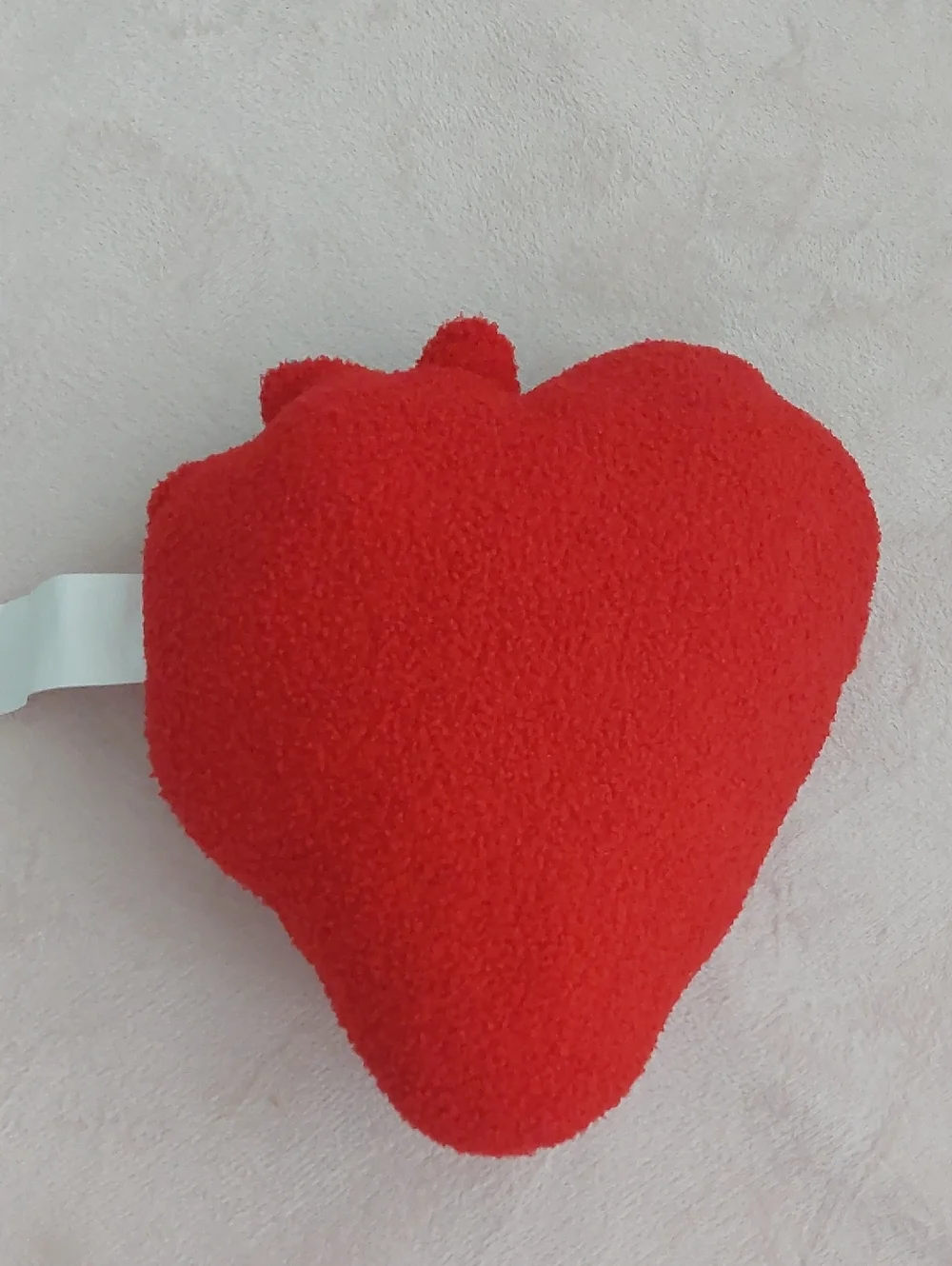 Decorative Strawberry Shaped Throw Plush Pillow NWT
